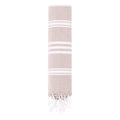 Pareo Asciugamano Harlow natural - personalizzabile con logo