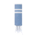 Pareo Asciugamano Kissler blu navy - personalizzabile con logo