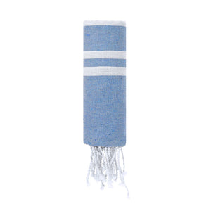 Pareo Asciugamano Kissler blu navy - personalizzabile con logo