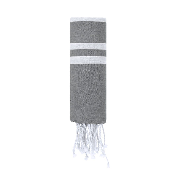 Pareo Asciugamano Kissler grey - personalizzabile con logo