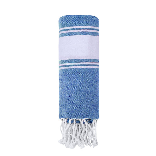 Pareo Asciugamano Lainen blu navy - personalizzabile con logo