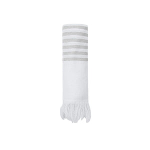 Pareo Asciugamano Mundry grigio - personalizzabile con logo