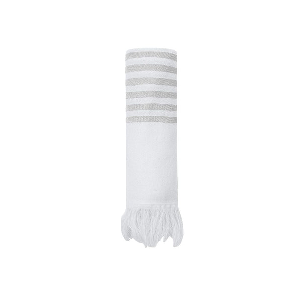 Pareo Asciugamano Mundry grigio - personalizzabile con logo