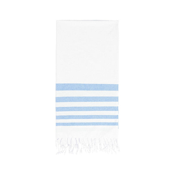 Pareo Asciugamano Sally azzurro - personalizzabile con logo