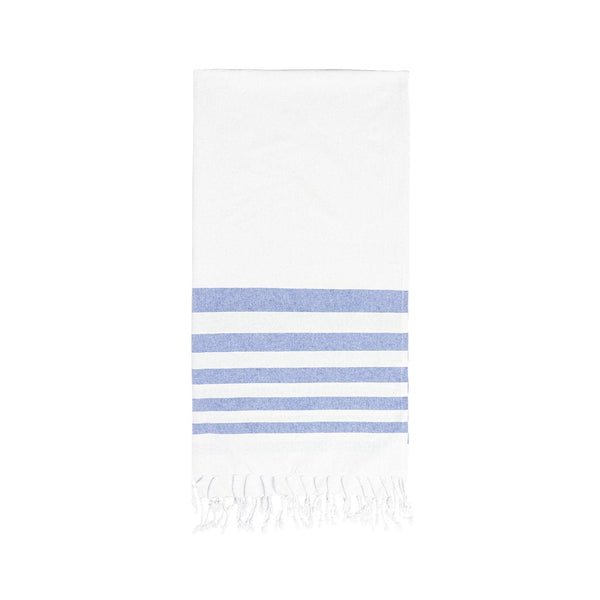 Pareo Asciugamano Sally blu navy - personalizzabile con logo
