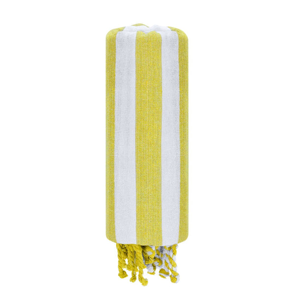 Pareo Asciugamano Yeser giallo - personalizzabile con logo