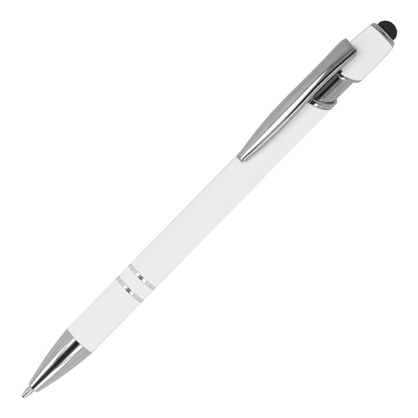 Paris soft touch R-AL inchiostro nero Bianco - personalizzabile con logo