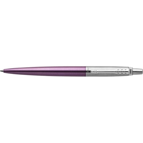 Parker, penna a sfera Jotter Core in acciaio inox rosa / Blue refill - personalizzabile con logo