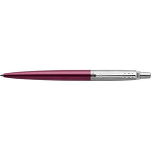 Parker, penna a sfera Jotter Core in acciaio inox viola / Blue refill - personalizzabile con logo