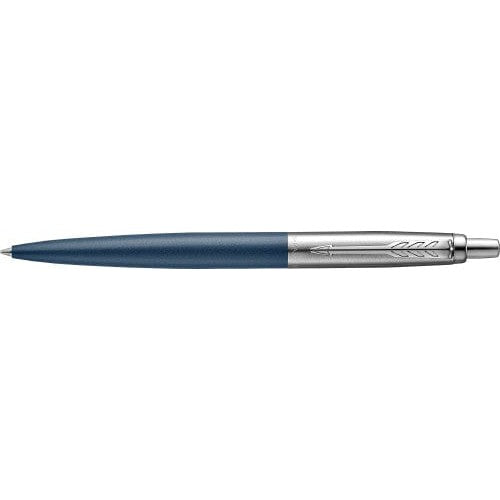 Parker, penna a sfera Jotter XL in acciaio inox blu - personalizzabile con logo