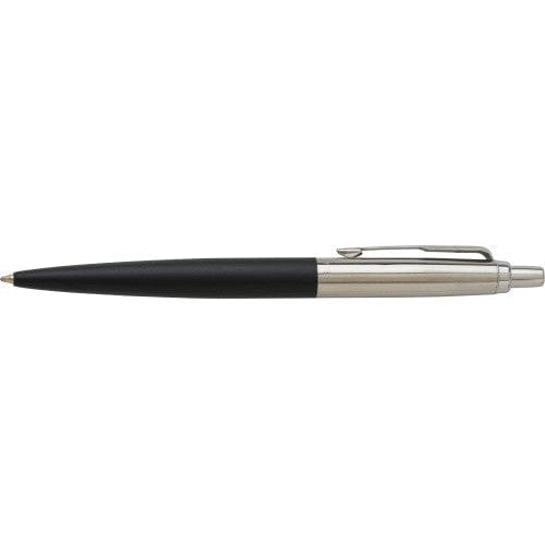 Parker, penna a sfera Jotter XL in acciaio inox nero - personalizzabile con logo