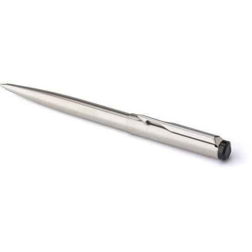 Parker, penna a sfera Vector in acciaio inox color argento - personalizzabile con logo