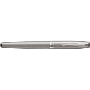 Parker, penna rollerball Sonnet in acciaio inox alluminio - personalizzabile con logo