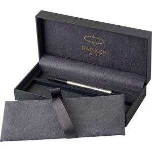 Parker, penna rollerball Sonnet in acciaio inox alluminio - personalizzabile con logo