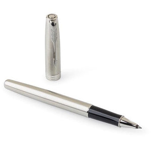 Parker, penna rollerball Sonnet in acciaio inox alluminio - personalizzabile con logo