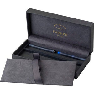 Parker, penna stilografica 51 in acciaio inox nero - personalizzabile con logo