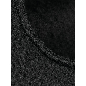 Passamontagna Microfleece Balaclava nero - personalizzabile con logo