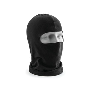 Passamontagna Microfleece Balaclava nero - personalizzabile con logo