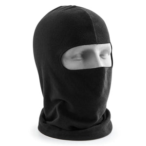 Passamontagna Microfleece Balaclava nero - personalizzabile con logo