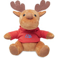 Peluche a forma di renna - personalizzabile con logo