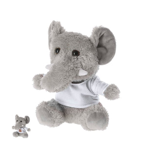 Peluche Brekalo grey - personalizzabile con logo