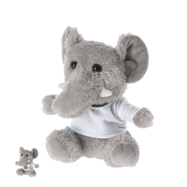 Peluche Brekalo grey - personalizzabile con logo
