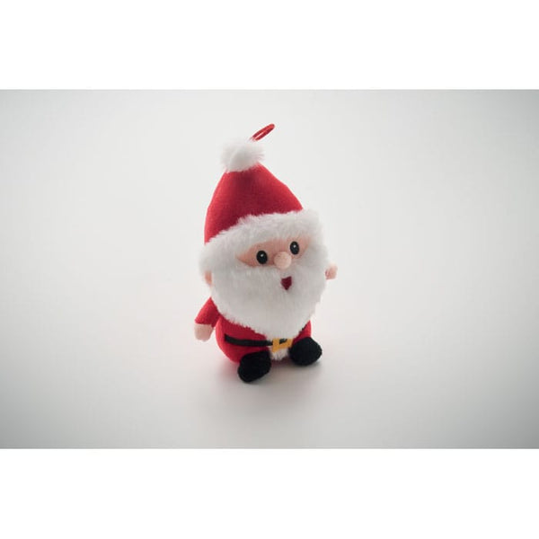 Peluche di Babbo Natale Rosso - personalizzabile con logo
