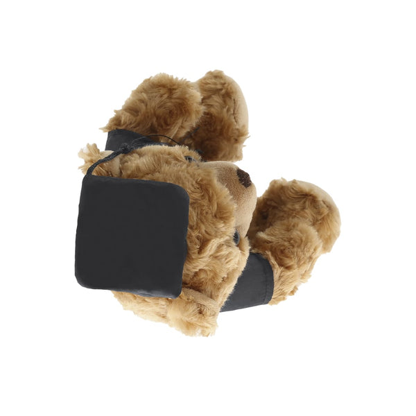 Peluche Kamor nero - personalizzabile con logo