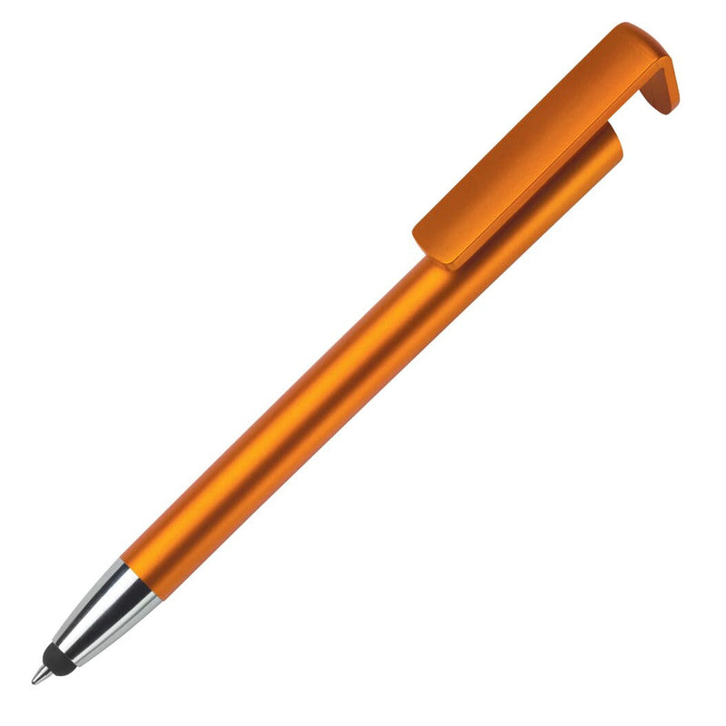 Penna 3 in 1 touch Arancione - personalizzabile con logo