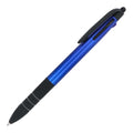 Penna a 3 colori Elegant Blu - personalizzabile con logo