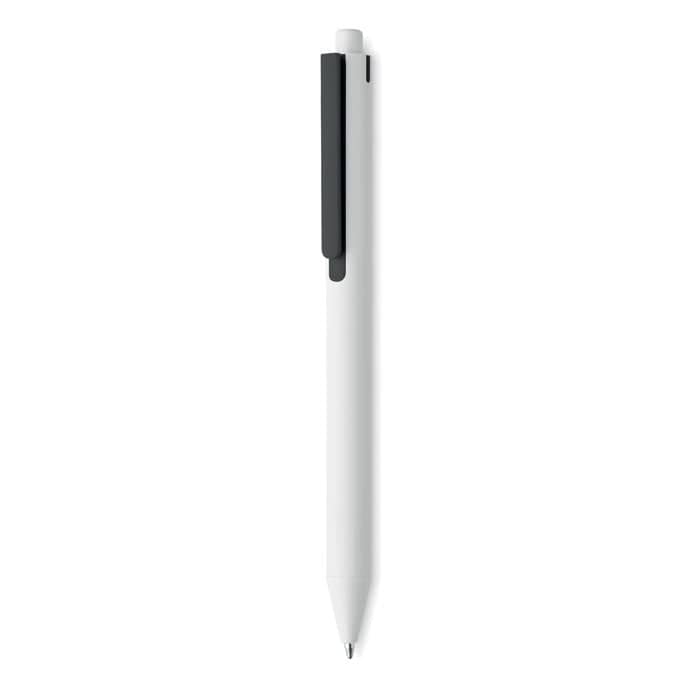 Penna a pulsante in ABS Nero - personalizzabile con logo