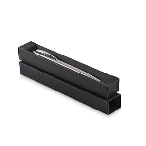 Penna a pulsante in confezione Color  Color argento - personalizzabile con logo