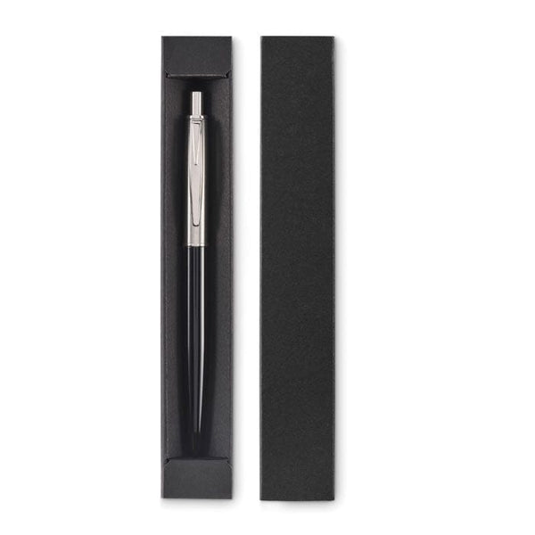 Penna a pulsante in confezione - personalizzabile con logo