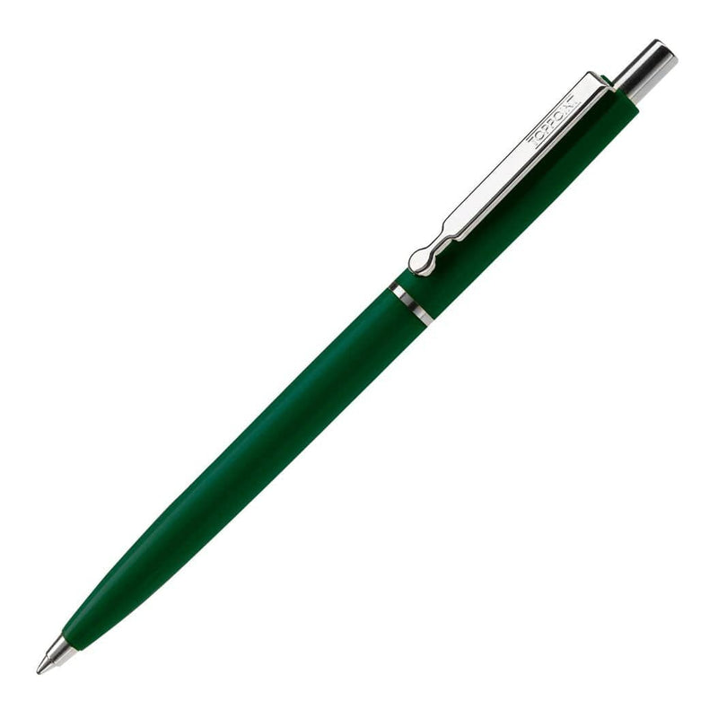 Penna a sfera 925 DP verde - personalizzabile con logo