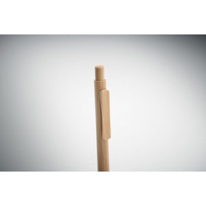 Penna a sfera ain bamboo natural - personalizzabile con logo