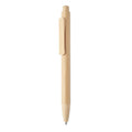 Penna a sfera ain bamboo natural - personalizzabile con logo