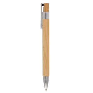 Penna a sfera Alberto Bamboo natural - personalizzabile con logo