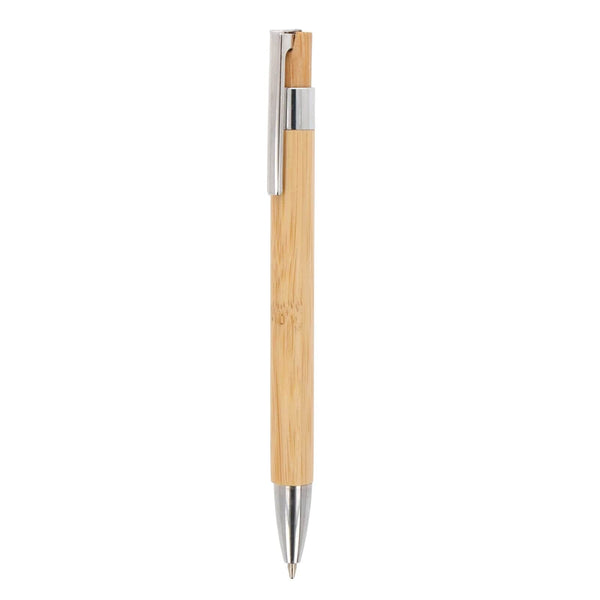 Penna a sfera Alberto Bamboo natural - personalizzabile con logo