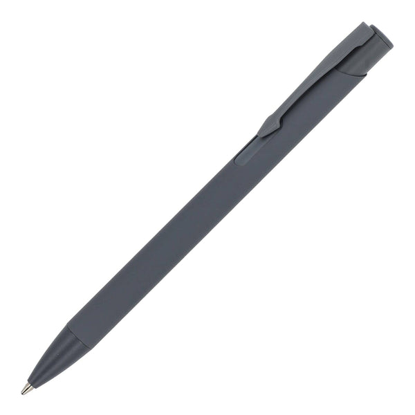 Penna a sfera Alicante softtouch Deluxe Grigio - personalizzabile con logo