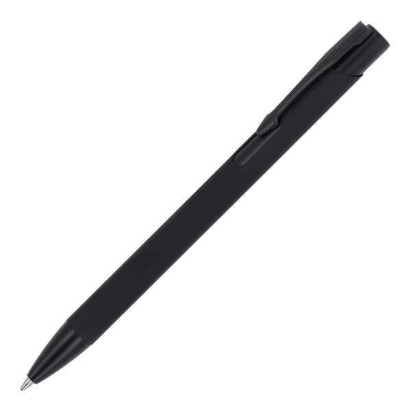 Penna a sfera Alicante softtouch Deluxe Nero - personalizzabile con logo