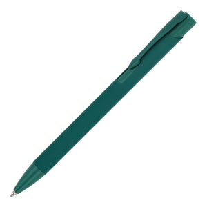 Penna a sfera Alicante softtouch Deluxe verde - personalizzabile con logo