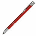 Penna a sfera Alicante Stylus rosso - personalizzabile con logo