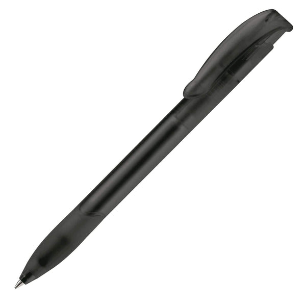 Penna a sfera Apollo Frosty beige / Nero - personalizzabile con logo