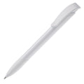 Penna a sfera Apollo Hardcolour Bianco / Bianco - personalizzabile con logo