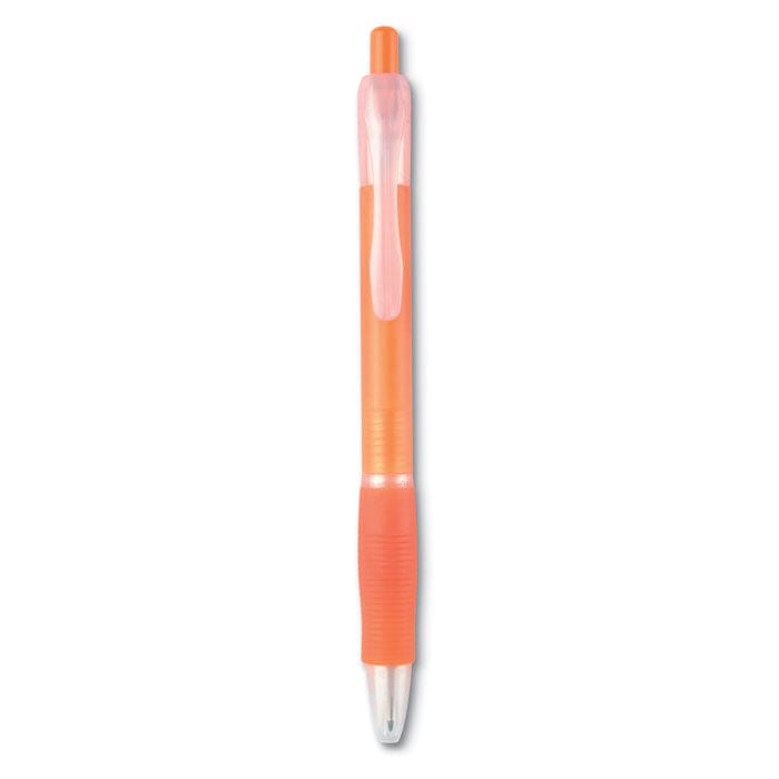 Penna a sfera color arancione - personalizzabile con logo