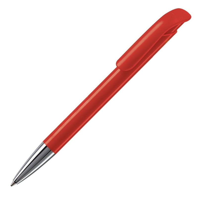 Penna a sfera Atlas punta in metallo duro Rosso - personalizzabile con logo