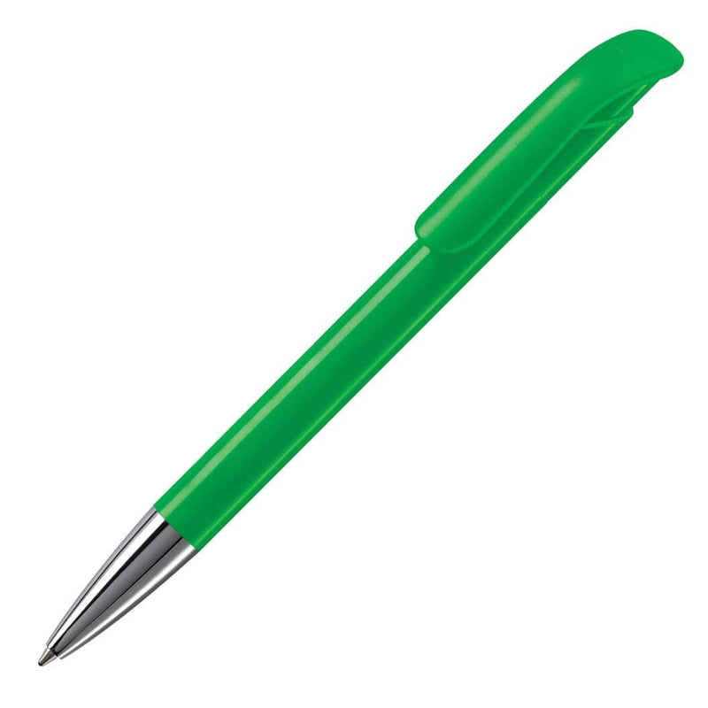 Penna a sfera Atlas punta in metallo duro Verde - personalizzabile con logo