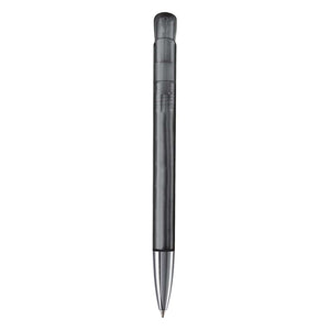 Penna a sfera Atlas punta in metallo trasparente - personalizzabile con logo