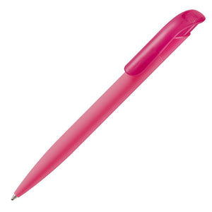 Penna a sfera Atlas soft-touch Rosa - personalizzabile con logo