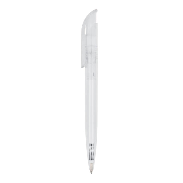 Penna a sfera Atlas trasparente - personalizzabile con logo